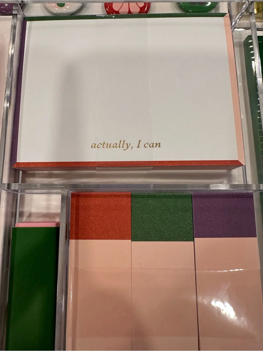 Kate Spade Desk Set - Actually I Can